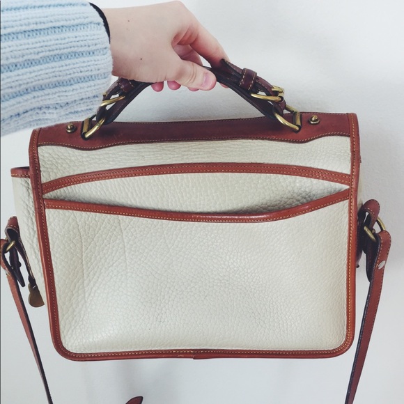 Vintage All Weather Leather Dooney & Bourke Bag! - Picture 2 of 4